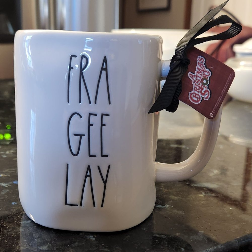 Copy ❄️ Rae Dunn Fra Gee Lay A Christmas Story Mug